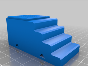 escalier cubes groupes 3d print model - Mito3D