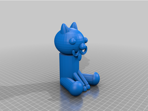 chien 3d print model - Mito3D