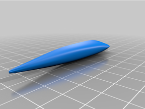 nano goblin replacement fin 3d print model - Mito3D
