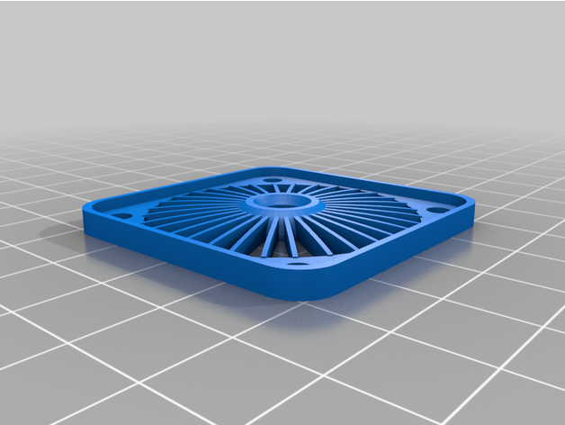 40mm Ventilator Gitter Startseite Mantel Kühlung Schöpfer Profi flashforgecreatorpro 3D print model - Mito3D