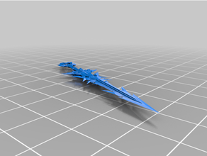 Zamorak espada divina rs3 3d print model - Mito3D