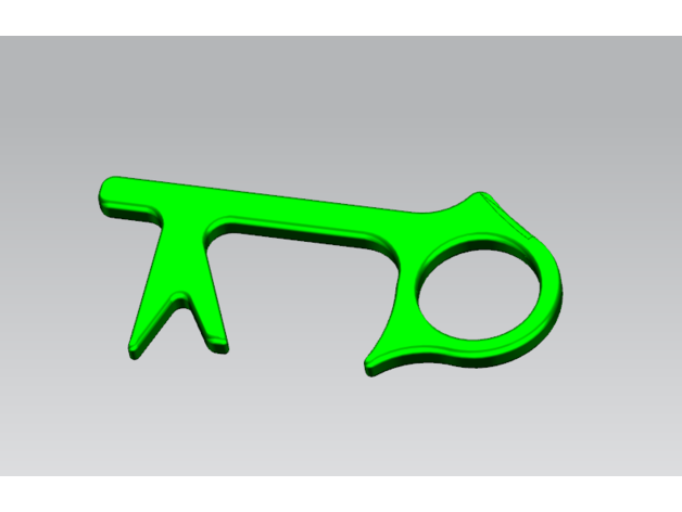 corona tool touch 3D print model - Mito3D