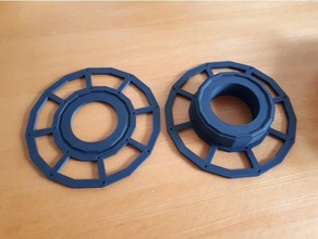 Facile personnalisable filament bobine 3d print model - Mito3D