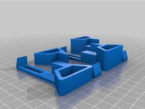 xbox horizontal feet stand riser 3d print model - Mito3D