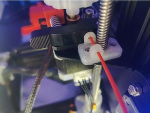 ender 3 pro filament guider 3d print model - Mito3D