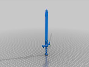 Ragnell espada bolígrafo emblema ike 3d print model - Mito3D