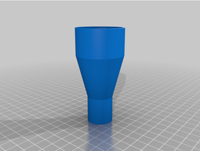 pvc pipe reducer 125in 5in 32mm customized 3d print model - Mito3D