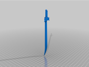 grass sword pen adventure time 3d print model - Mito3D