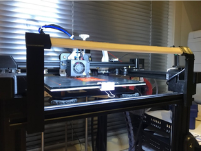 Ender 5 Licht Bar sichtbar heiß Realität LED montieren 3d print model - Mito3D