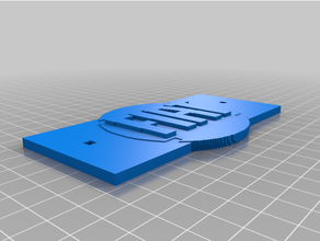 décret logo assiette 3d sabrer 3d print model - Mito3D