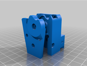 hevort axis long carriage 3d print model - Mito3D