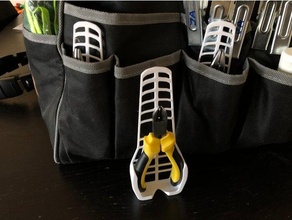 pliers holder bag tool 3d print model - Mito3D