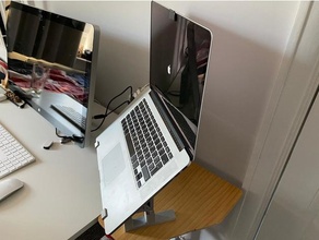 macbook In piedi pro 3d print model - Mito3D