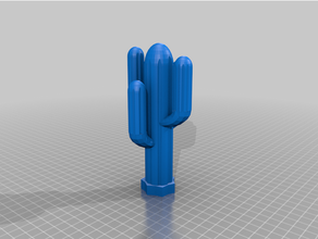 Arizona kaktüs 3d print model - Mito3D