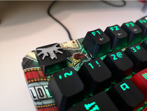 gothic keycap cherry mx game keyboard mechanical 3d print model - Mito3D