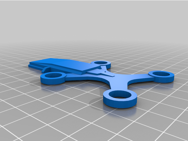 syma x8hw Antivibration kardanisch verriegeln Anti Vibration Drohne x8 3D print model - Mito3D