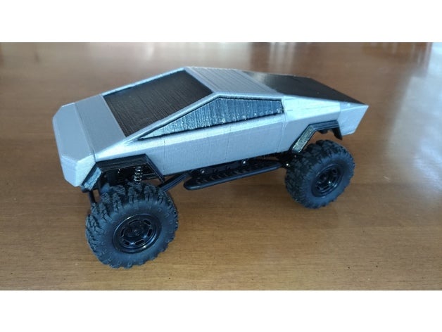 cybertruck rc conchiglia 1 24 3D print model - Mito3D