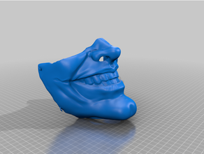 joker mask 3d print model - Mito3D