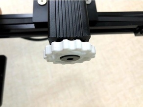 neje laser carver focus knob cutter 3d print model - Mito3D