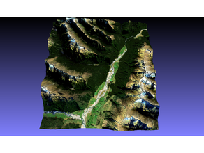 makarora zealand colour 3d colour map 3d map makarora map zealand satellite colouring topographic map topography
