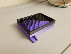 Sabonete prato bandeja drenar gotejamento suporte 3d print model - Mito3D