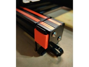 holder sd card adapter ender 3 40x40mm aluminium extrusion 3d print model - Mito3D
