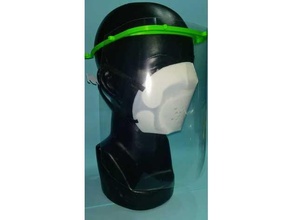 cubrebocas covid19 face covering mask facecoveringchallenge coronavirus covid-19 3d print model - Mito3D