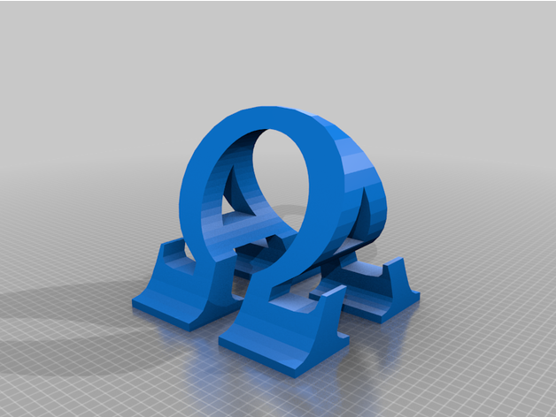 Alpha Omega 3D print model - Mito3D