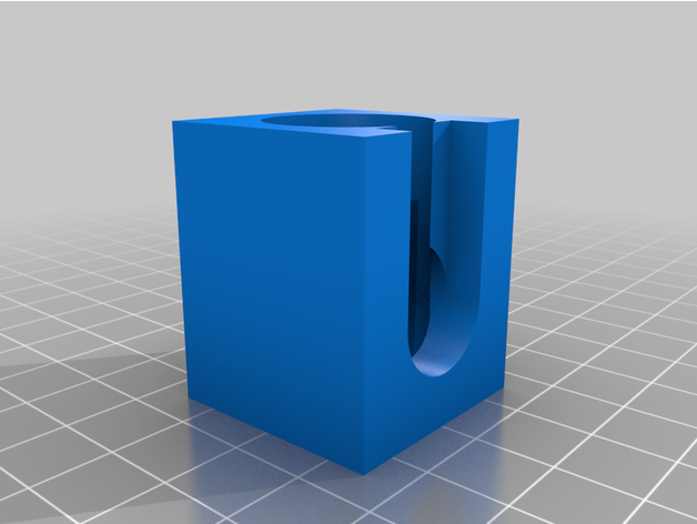 personalizado test sstube suporte 3D print model - Mito3D