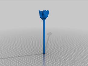 Tulpe Stift 3d print model - Mito3D