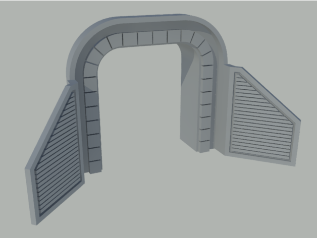 túnel Entrada Talla 3D print model - Mito3D