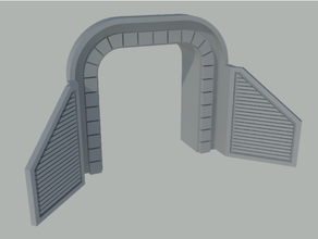 tunnel entrance size 3d print model - Mito3D