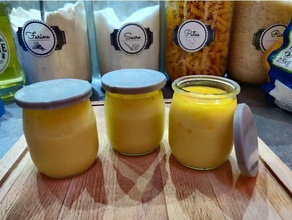 couvercle pot laiti couverture gaine crème crme verre laitire 3d print model - Mito3D