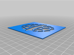 personalizado stencil maticshell 3d print model - Mito3D