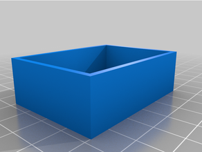 6er rfelbox mit deckel scatola 6 dado coperchio 3d print model - Mito3D