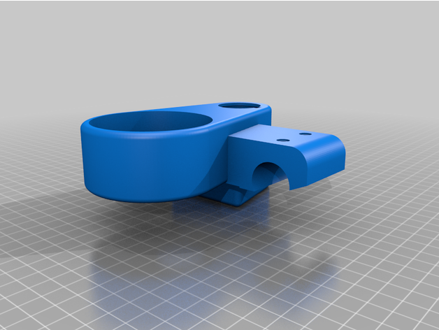 güle Kulp destek kısa çizgi cg 125 3D print model - Mito3D