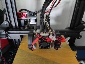 quick tool change adjustable chimera dual extrude proper printing swappable toolchanger 3d print model - Mito3D