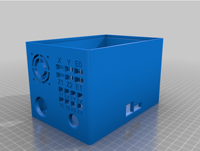 elettronico scatola skr v14 turbo bigtreetech btt 14 elettronica allegato 3d print model - Mito3D
