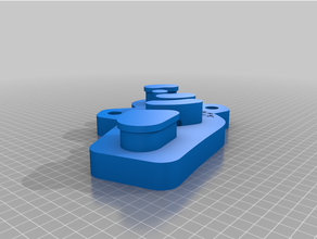 marmota micro cam suporte Armattan 3d print model - Mito3D