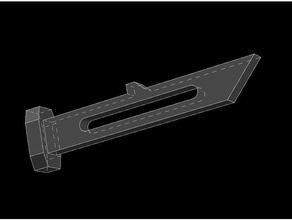 kingsong ks18l ks18xl wedge handle telescopic 3d print model - Mito3D