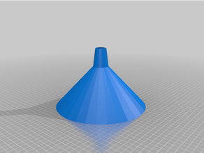 customized funadj funnelnelbig funnel 3d print model - Mito3D