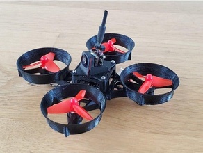fpv quadcopter 3d print model - Mito3D