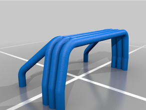 tamiya travolgente roll bar rc macchina distanza controllo 3d print model - Mito3D