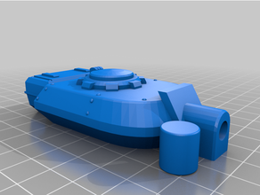 akrep gergedan melez kolay hizalama 40k hale tank Warhammer 3d print model - Mito3D