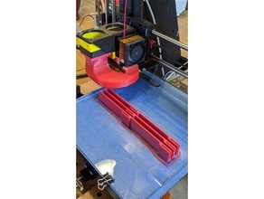 corona mask - elastic sewing tool 3d print model - Mito3D