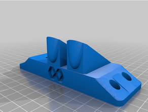 ender 5 center extruder mount 3d print model - Mito3D