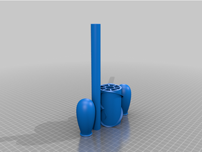 rolling pin 3d print model - Mito3D