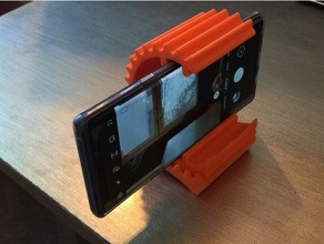 cog Telefono titolare supporto fabbricazione video In piedi smartphone registrazione 3d print model - Mito3D