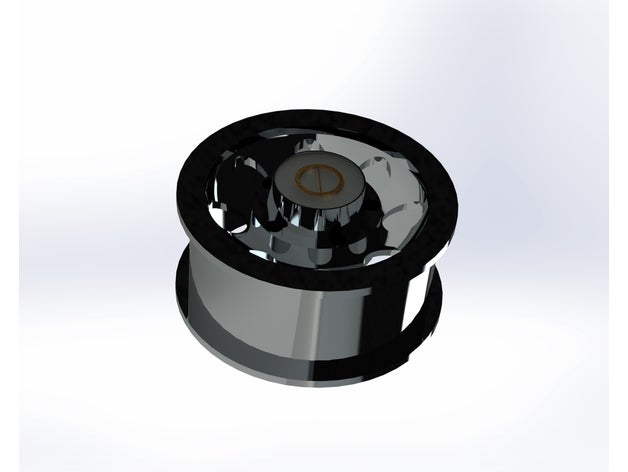 1979 ford bronco wheel hubcap engineering highschool model render rim vehicle 3D print model - Mito3D