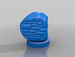 Jerusalém pedra 3d print model - Mito3D